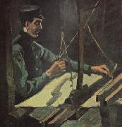 Vincent Van Gogh Weaver Facing (nn04) Spain oil painting artist